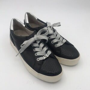 Naturalizer Astara Women's Sneakers Black Leather Size 7‎